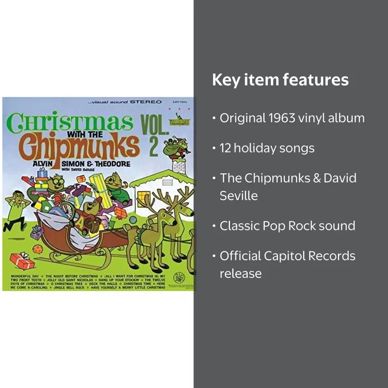 Various Artists - Christmas With The Chipmunks, Vol. 2 (Various