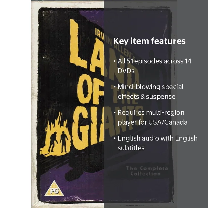 Land of the Giants, Complete Collection, 14-DVD Box Set, PAL