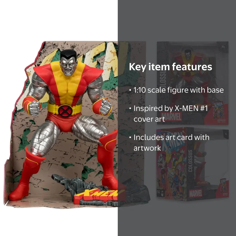 McFarlane Toys, Colossus X-Men #1 Scene Figurine, 1:10th Scale