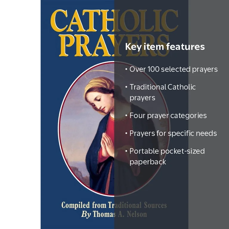 Thomas a Nelson, Catholic Prayers, 128 pages, Pocket-sized