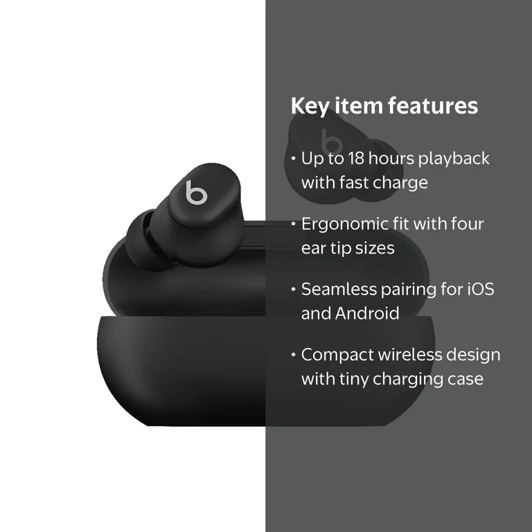Beats by Dr. Dre, True Wireless Earbuds, Multi-color, Bluetooth In