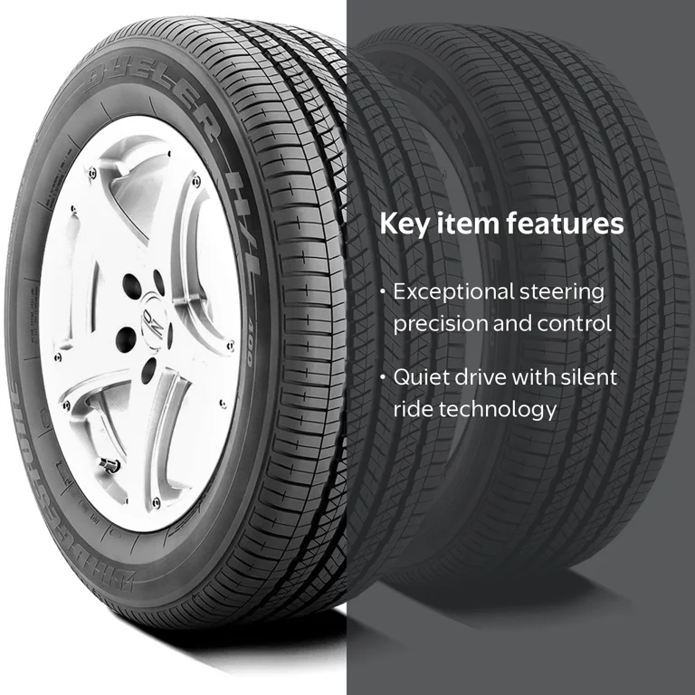 Pair of 2 (TWO) Bridgestone Dueler H/L 400 255/55R17 104V (MO) A/S