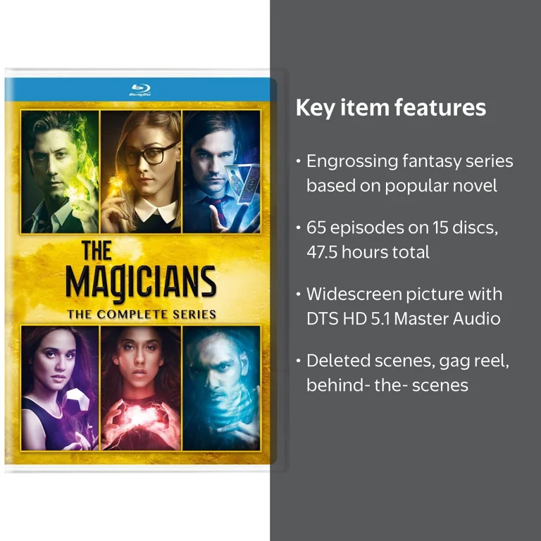 Universal Studios: The Magicians Complete Series Blu-ray Box Set