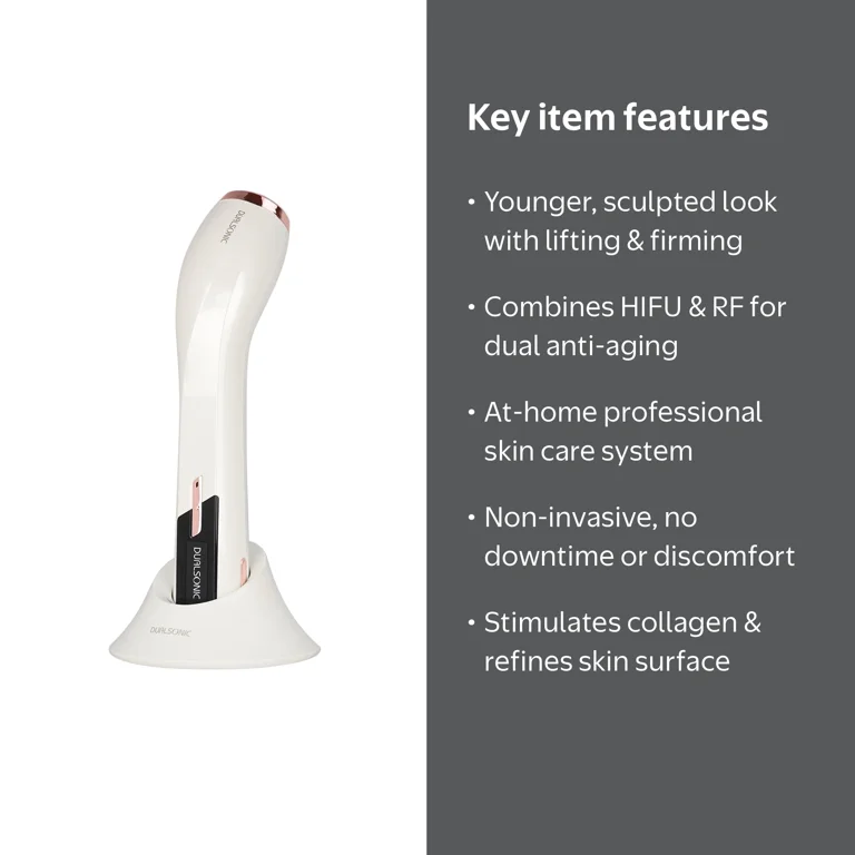 DUALSONIC Maximum HIFU & RF Device – All-in-One Anti-Aging Skin