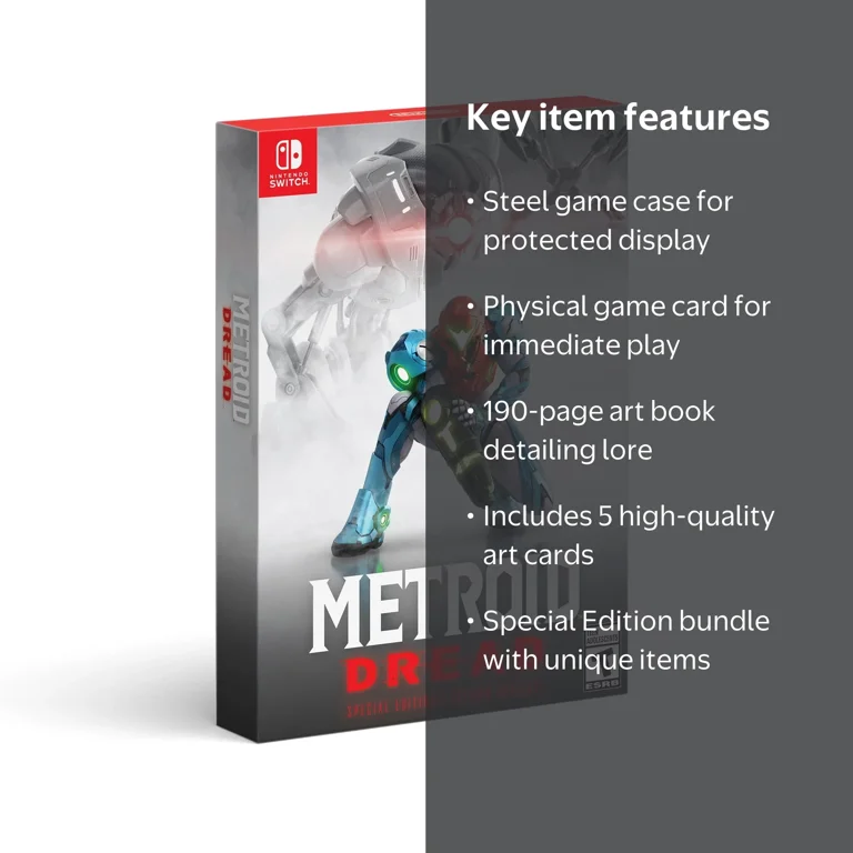 Nintendo Switch Metroid™ Dread Special Edition Physical Copy Nintendo Switch Metroid™ Dread Special Edition Physical Copy