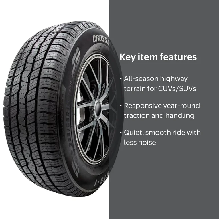 Crossmax, SUV/Crossover Tire, 235/65R18 106H, All-Season Traction