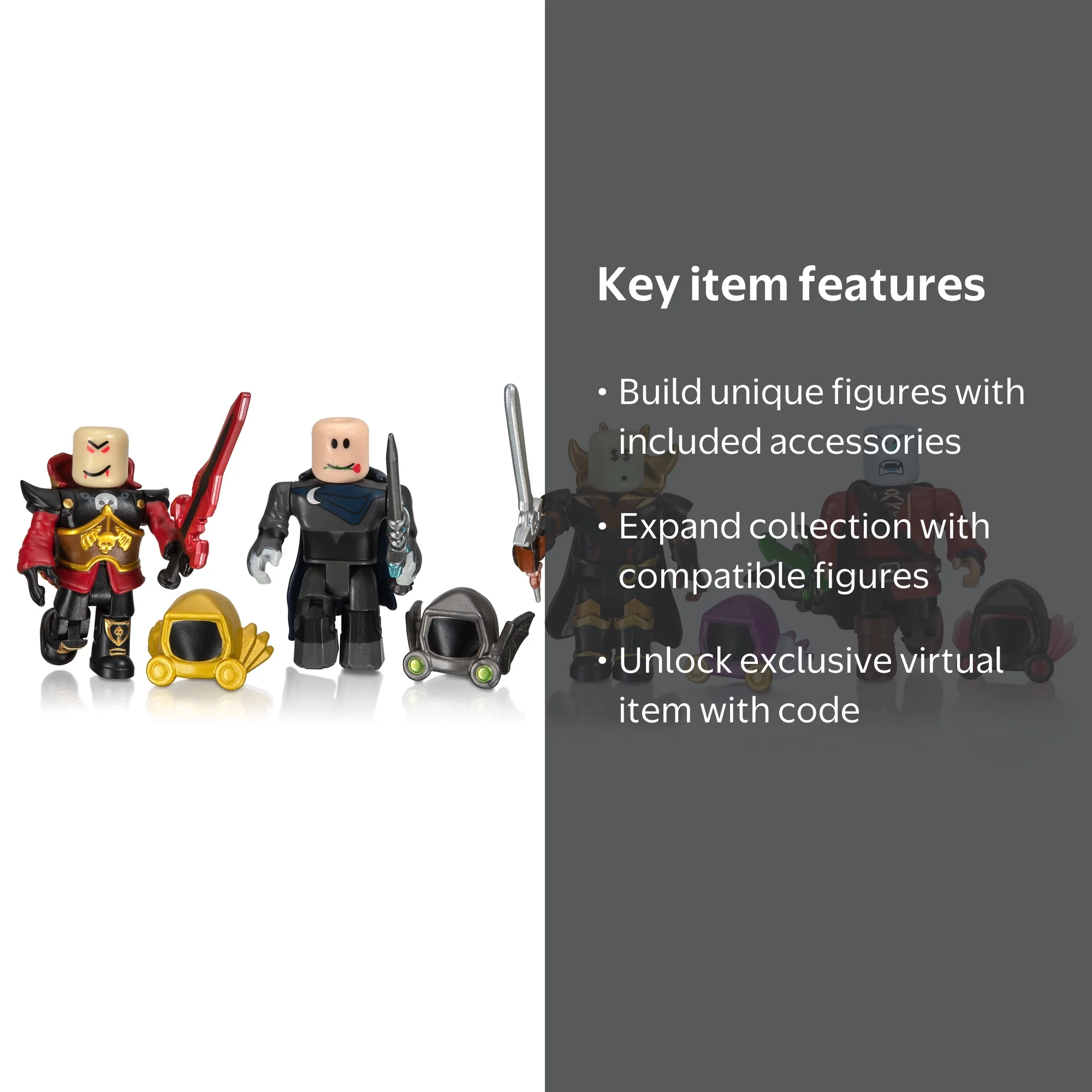 Walmart Exclusive: Roblox Dominus Dudes Figure Pack- SERIES