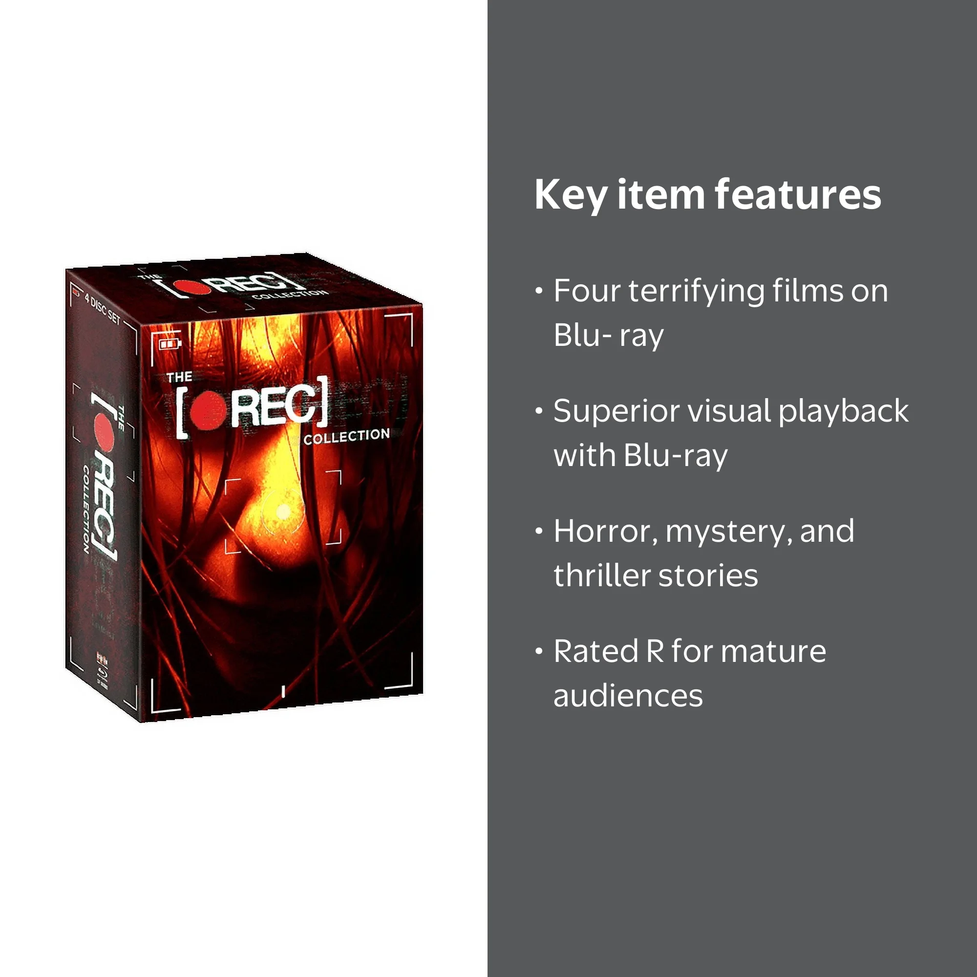 SDS, The [REC] Collection Blu-ray, Horror, Mystery, Thriller