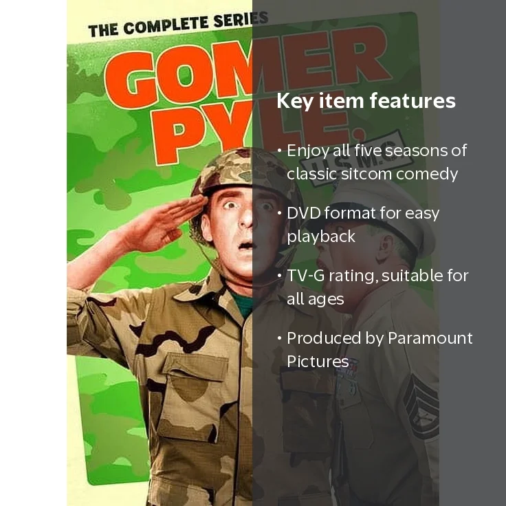 Paramount's Gomer Pyle-USMC: Complete Series DVD, Classic Comedy