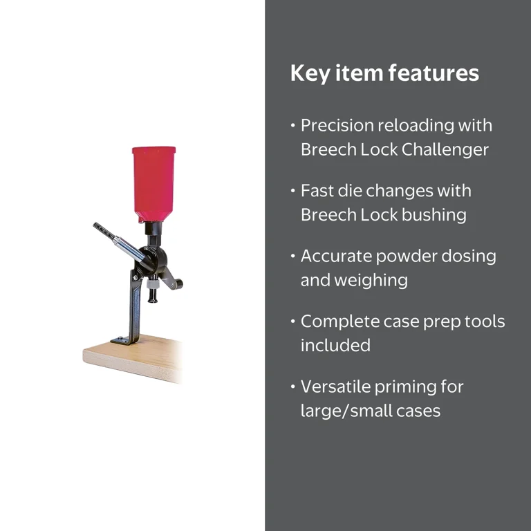 Lee Precision 50th Anniversary Breech Lock Challenger Reloading