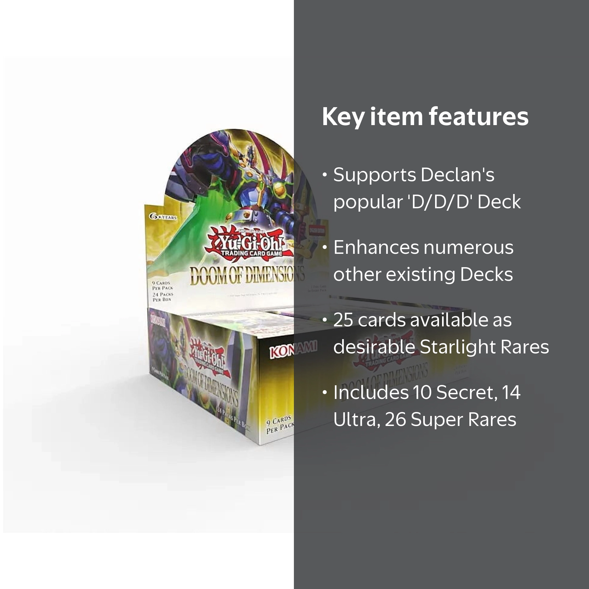 Yu-Gi-Oh! - Doom of Dimensions Booster Box [1st Edition] - Walmart.com