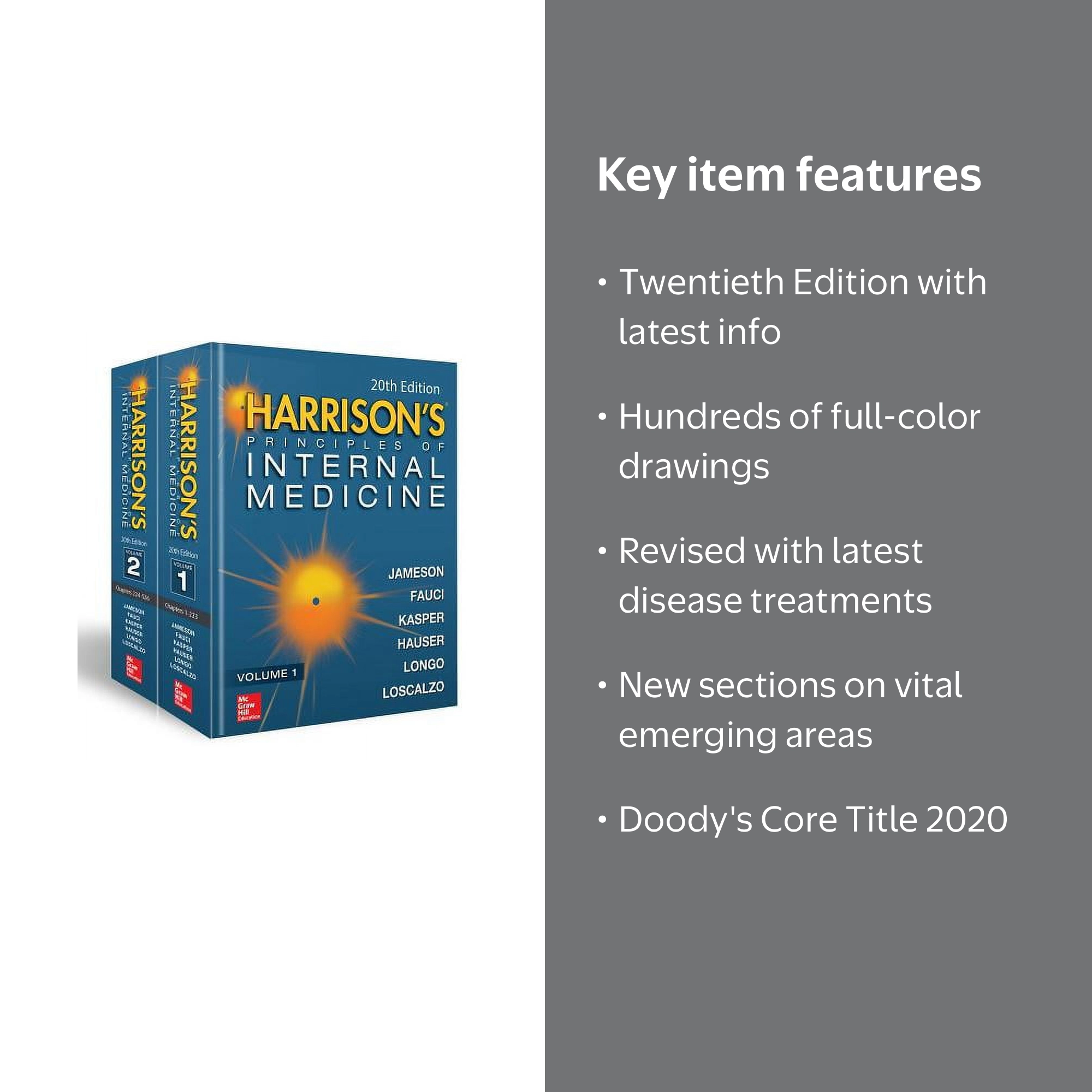 Free Shipping! Harrison's Principles of Internal Medicine