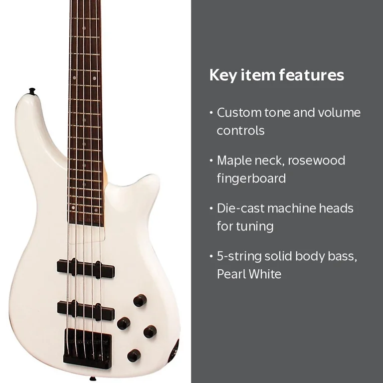 Rogue LX205B Series III Fretted 5-String Solid Body Bass Guitars