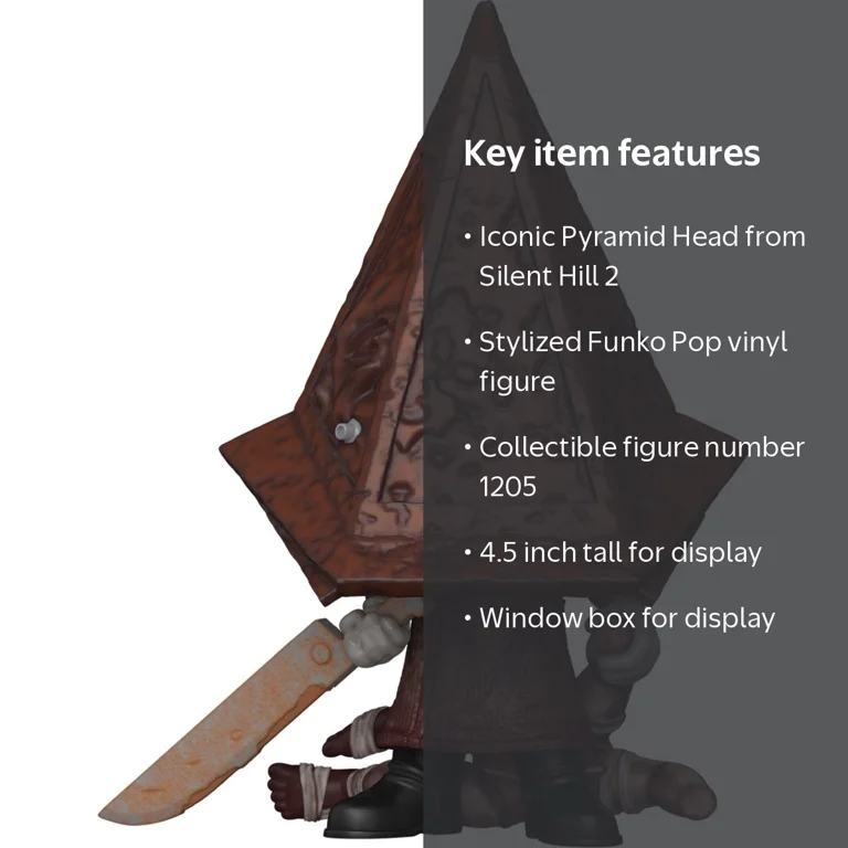 Funko POP! Silent Hill 2 Pyramid Head, Vinyl Figure, Premium