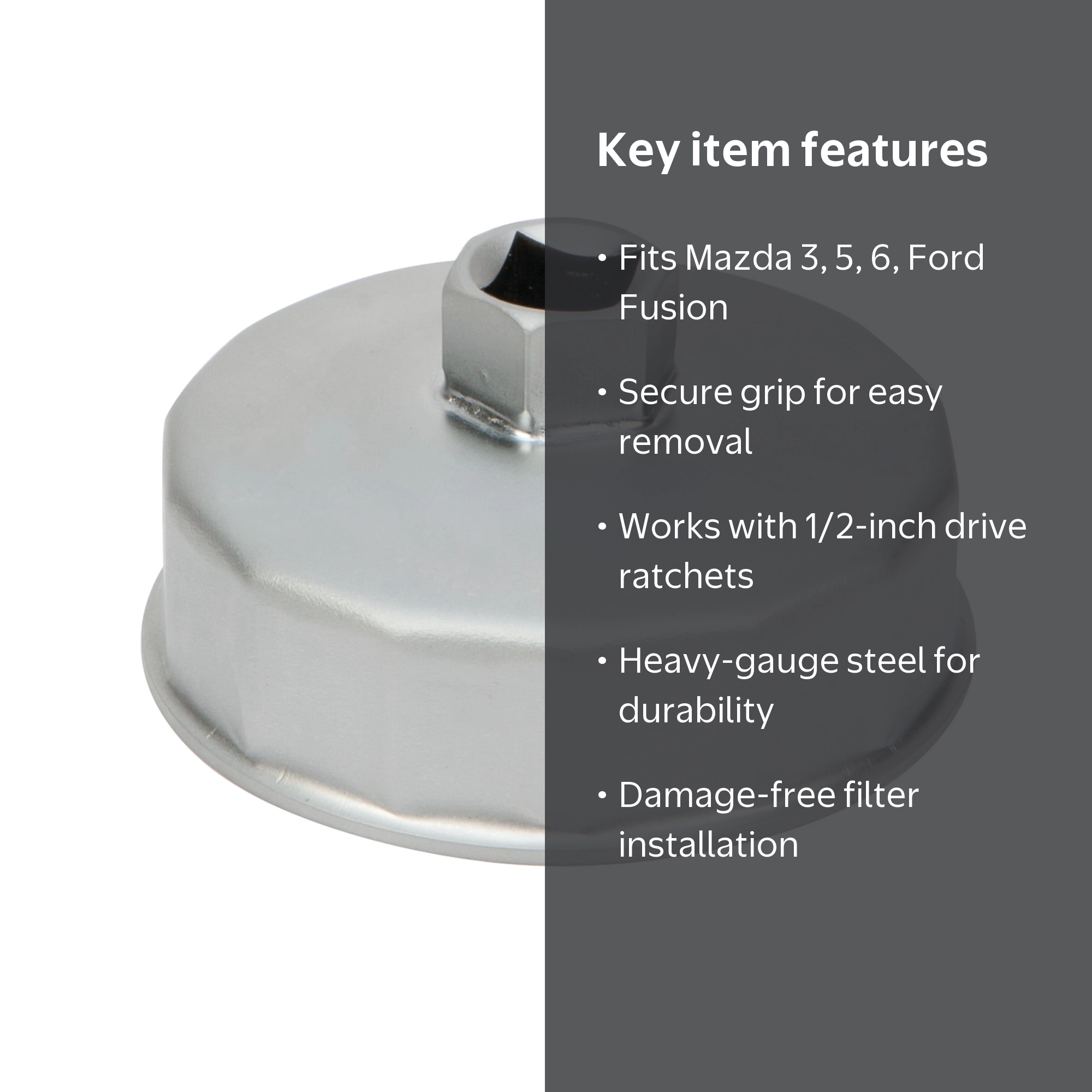 Performance Tool W54077 Mazda Cap Filter Wrench - Walmart.com
