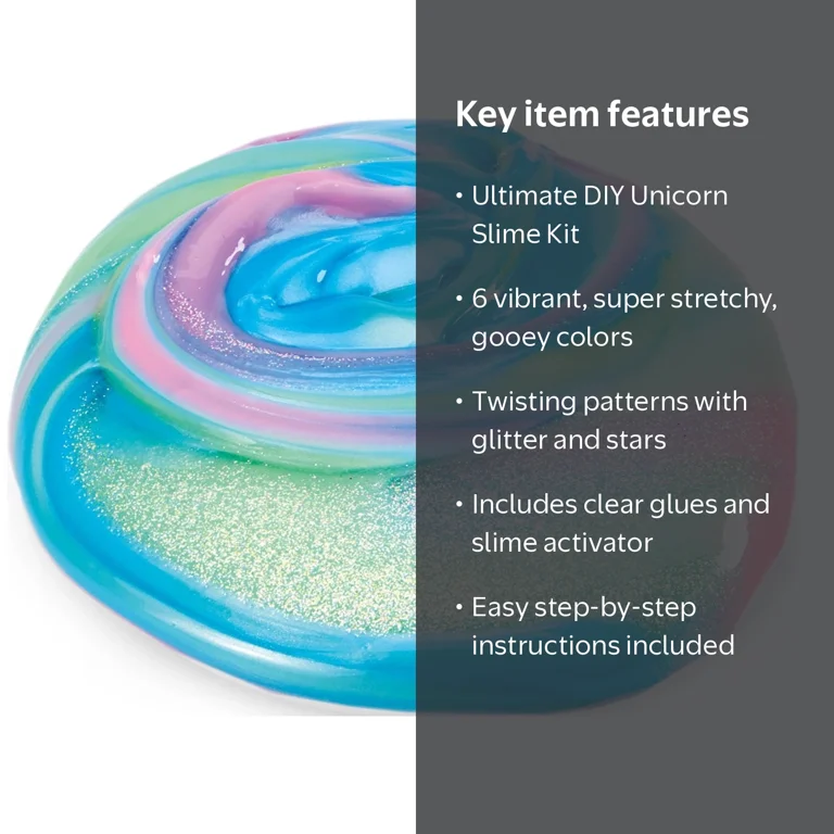 Cra-Z-Art Nickelodeon Ultimate DIY Unicorn Slime Maker Kids Toy