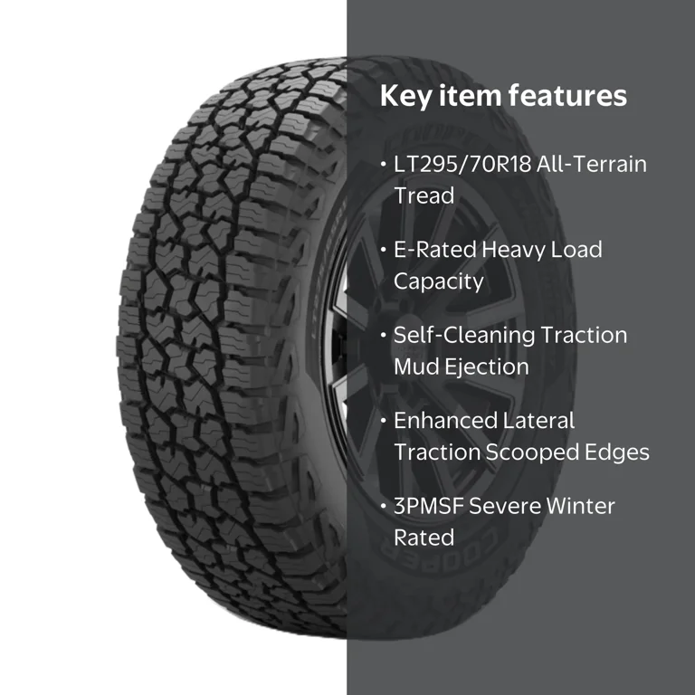 Cooper Discoverer Stronghold AT All Terrain LT295/70R18 129/126S E