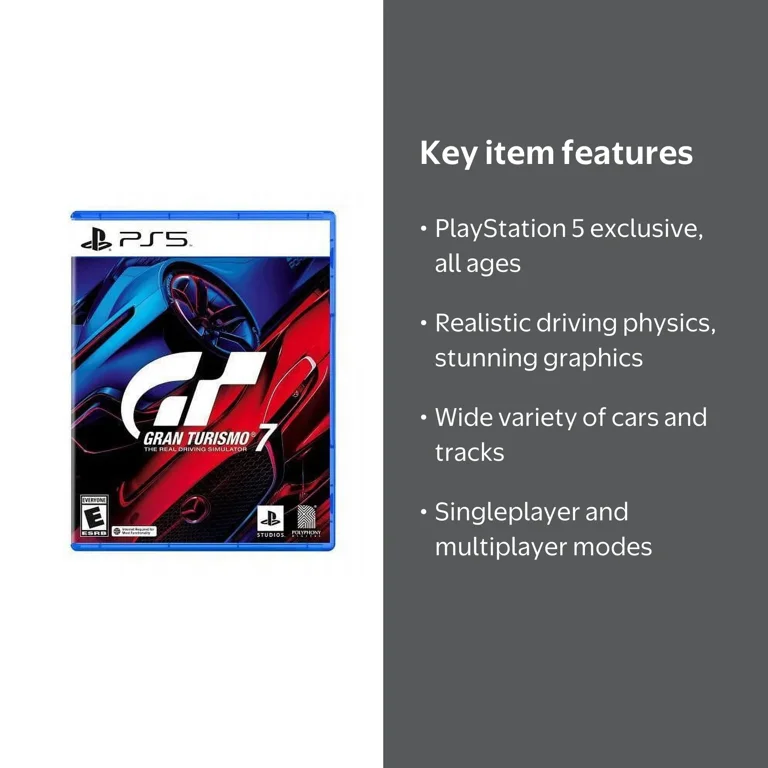 Free Shipping! DEXONE Gran Turismo 7 Standard Edition for
