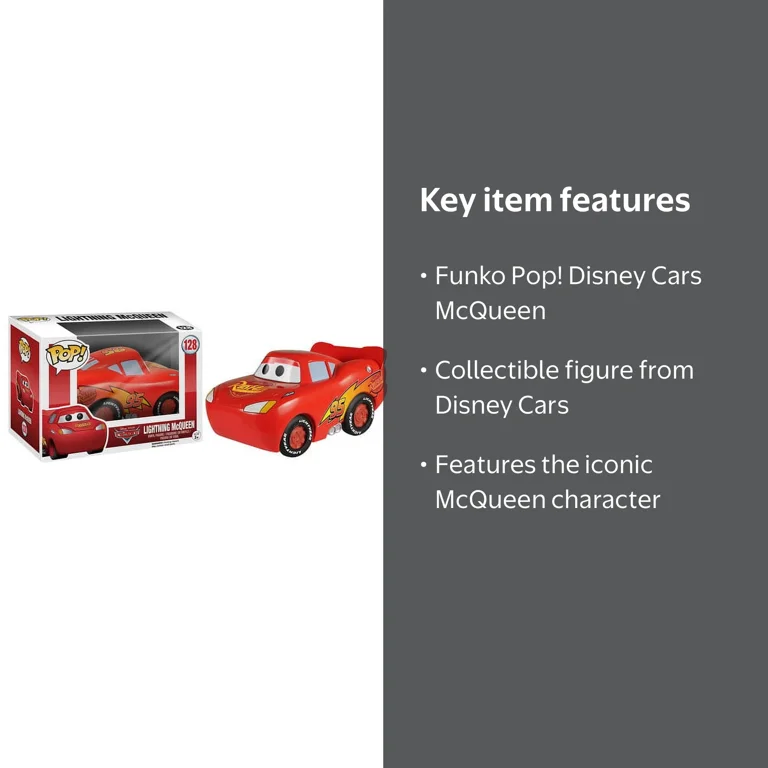 FUNKO POP! DISNEY: CARS - MCQUEEN - Walmart.com