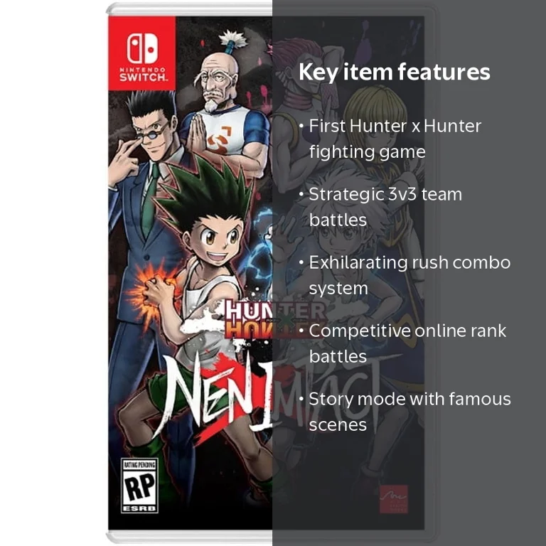 Hunter x Hunter Nen Impact Limited Edition for Nintendo Switch