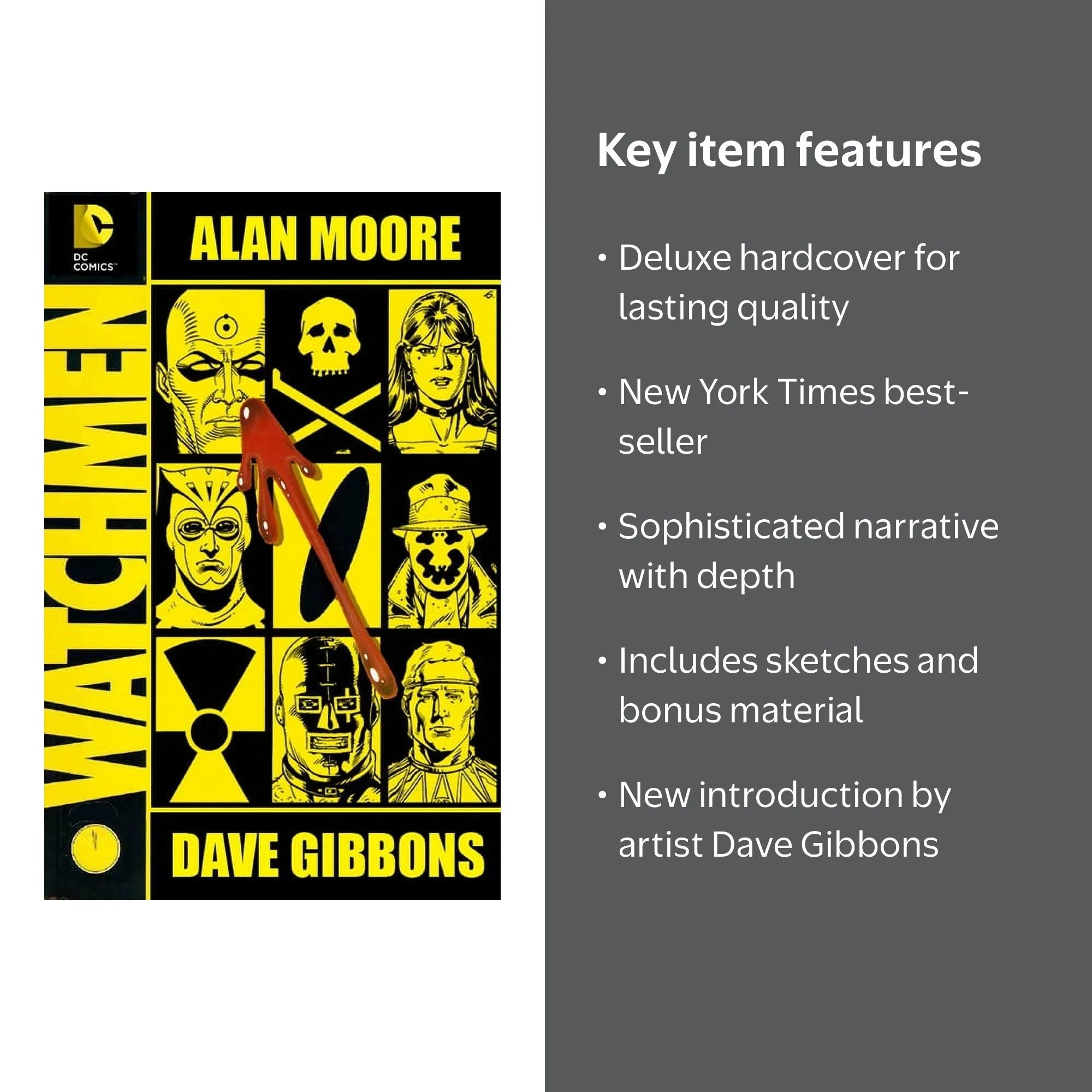 Alan Moore, Watchmen: the Deluxe Edition, Hardcover with Sketches