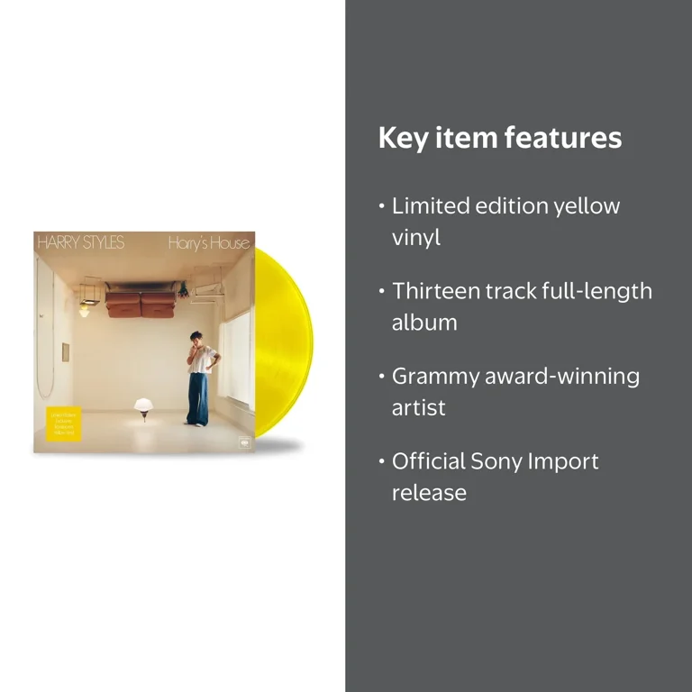 Harry Styles - Harry's House - Yellow Colored Vinyl - Music