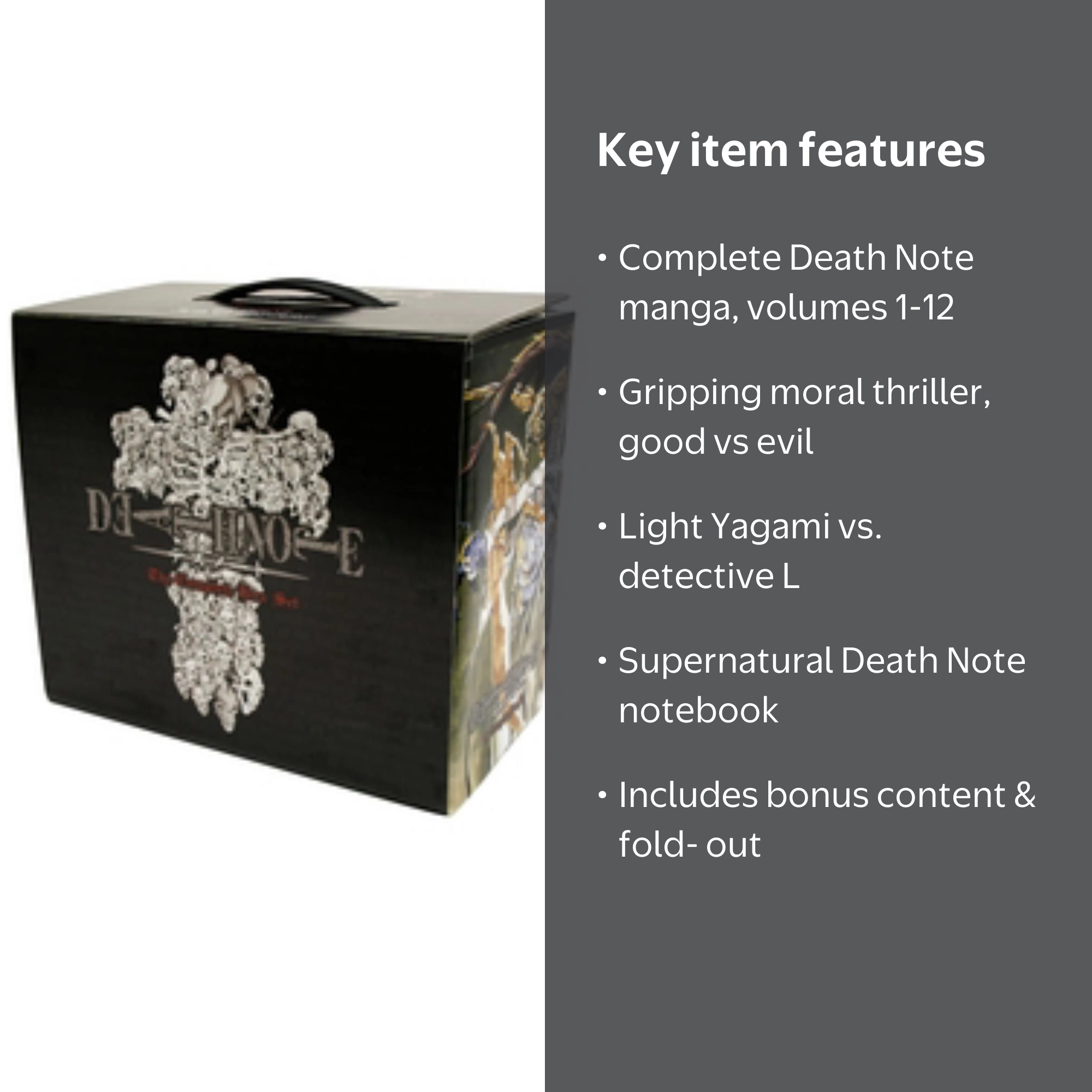 Walmart Exclusive: Death Note Manga Anime Complete Box Set