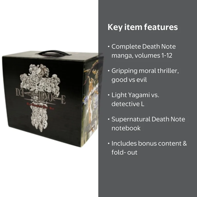 Walmart Exclusive: Death Note Manga Anime Complete Box Set
