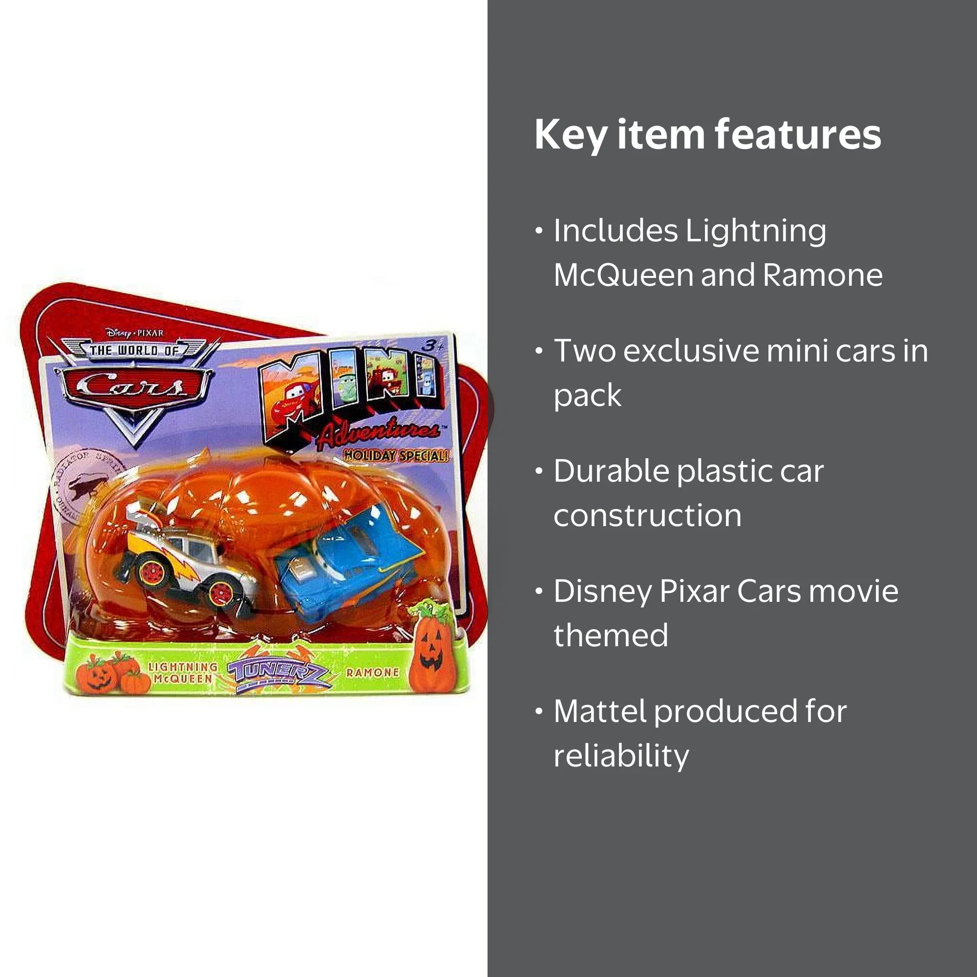 Disney Cars Mini Adventures Tunerz Plastic Car 2-Pack [Lightning