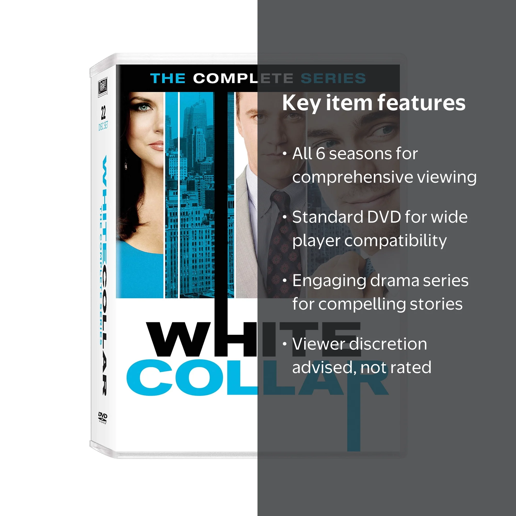 FOX White Collar: Complete TV Series Collection (DVD) - Walmart.com