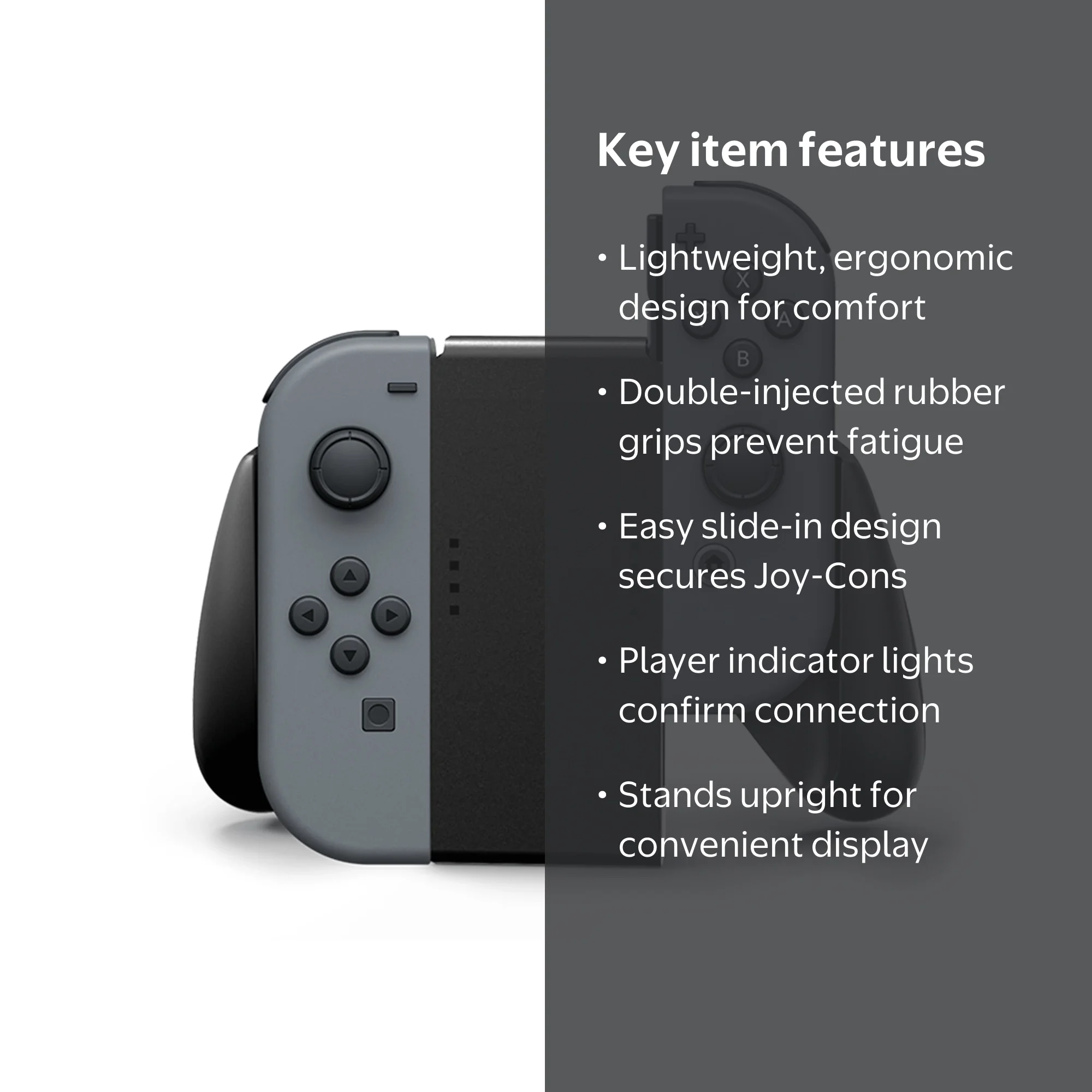 PowerA, Joy-Con Comfort Grip, for Nintendo Switch, Black - Walmart.com