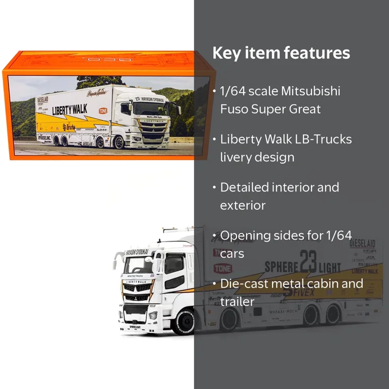 Mitsubishi Fuso Super Great Transporter RHD #23 