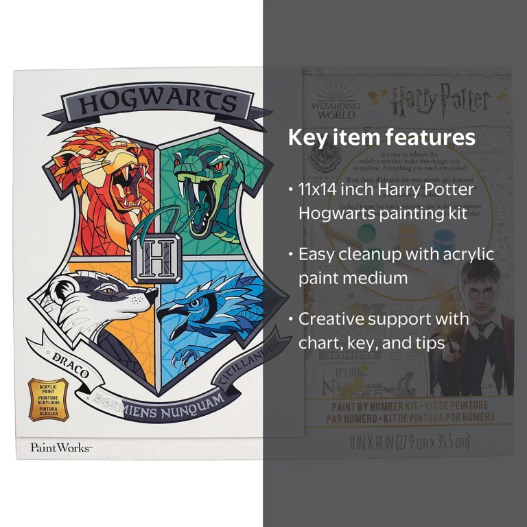 Poudlard - Château de Harry Potter en silhouette par makerhek