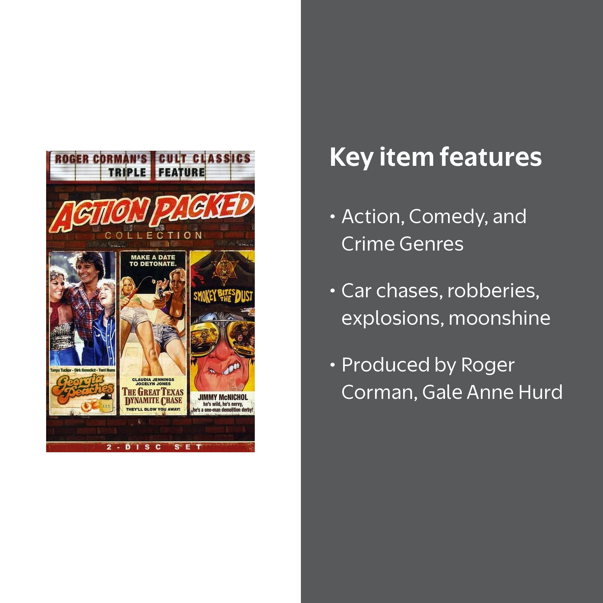 Roger Corman's Cult Classics: Action-Packed Collection (DVD