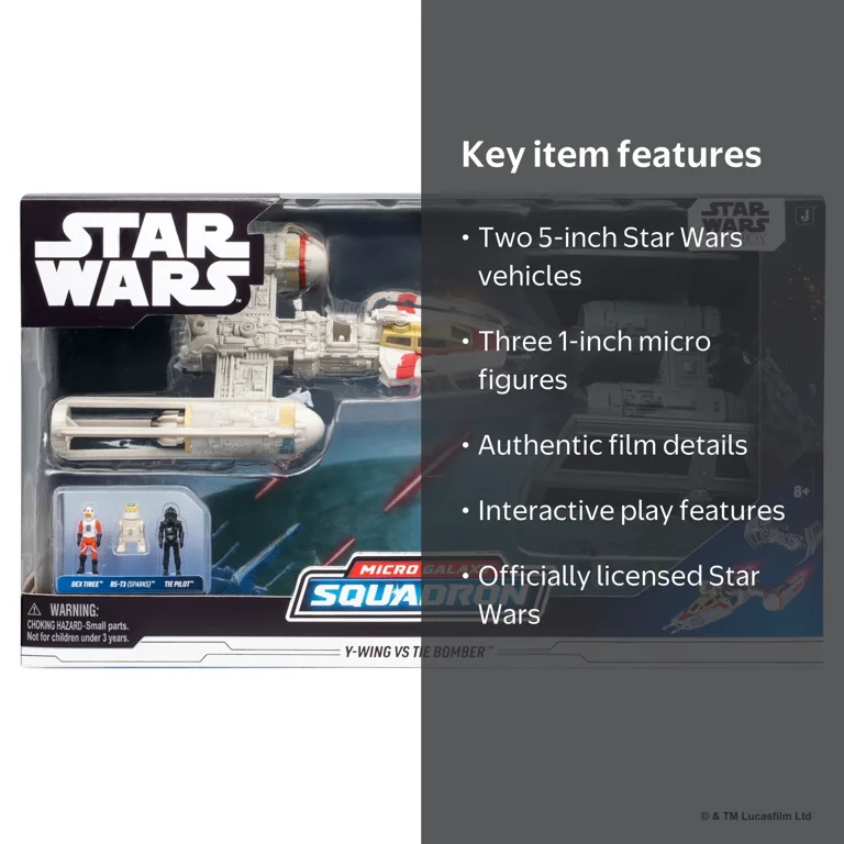 Star Wars, Battle Pack, Y-wing vs. TIE Bomber Deluxe Set - Walmart.com