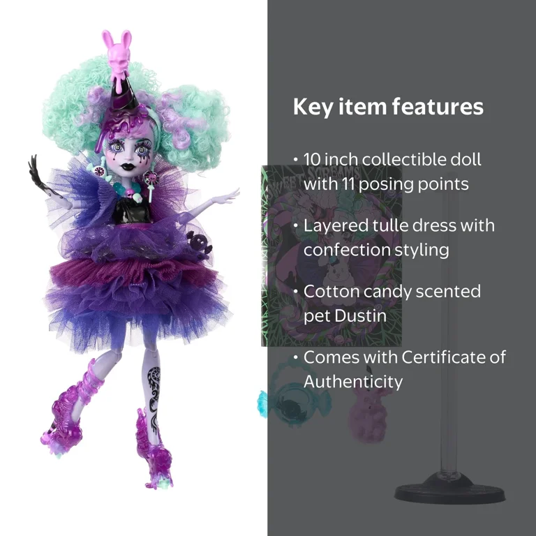 ☆限定☆ SDCC モンスターハイ　トワイラ　ドール Monster High Sweet Screams Twyla Doll SDCC 2025 Exclusive
