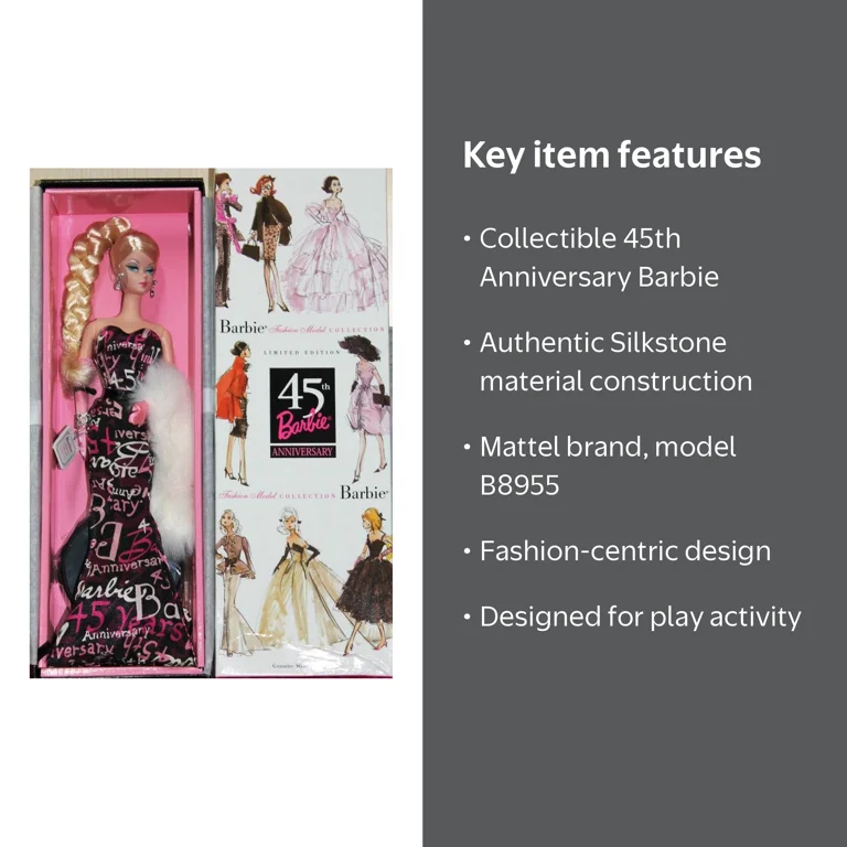Silkstone 45th Anniversary Barbie - Vintage Collectible Edition