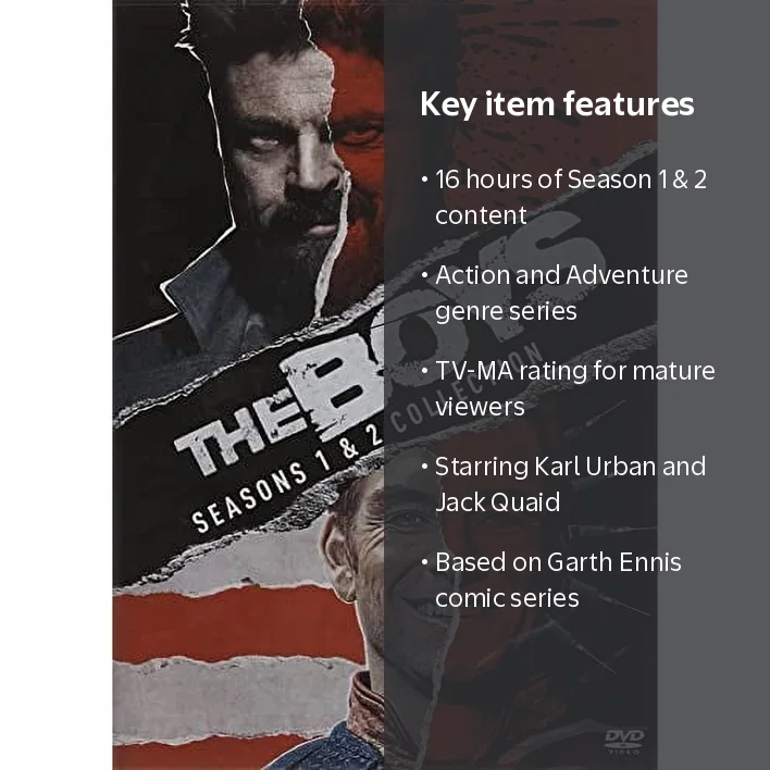Sony Pictures: The Boys Complete Series, Seasons 1 & 2 (DVD