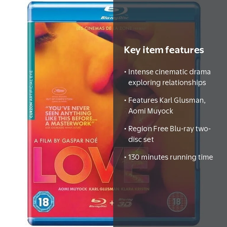 Love (Blu-ray), Curzon Artificial, Drama - Walmart.com