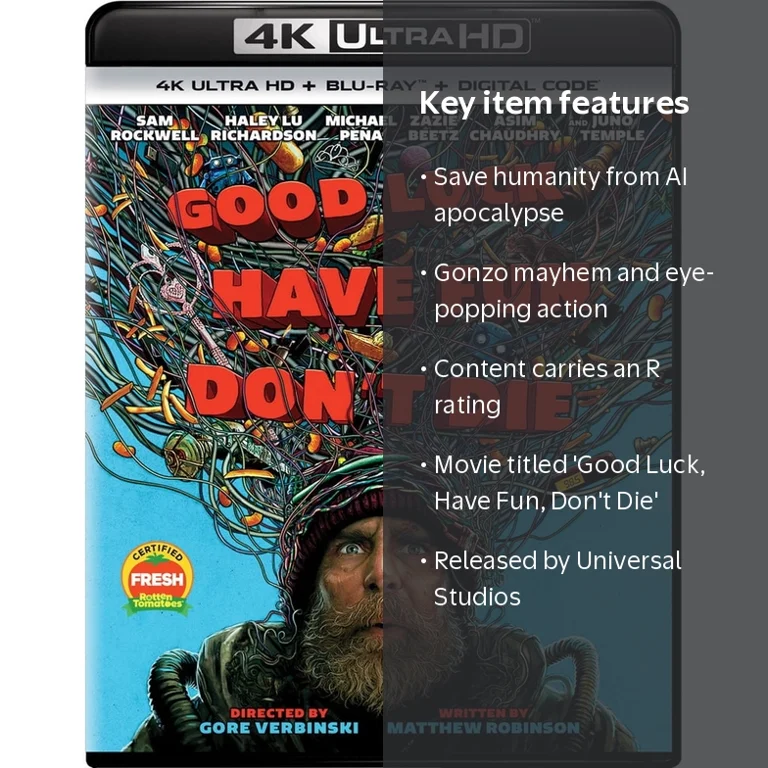 Good Luck, Have Fun, Don't Die - Walmart.com