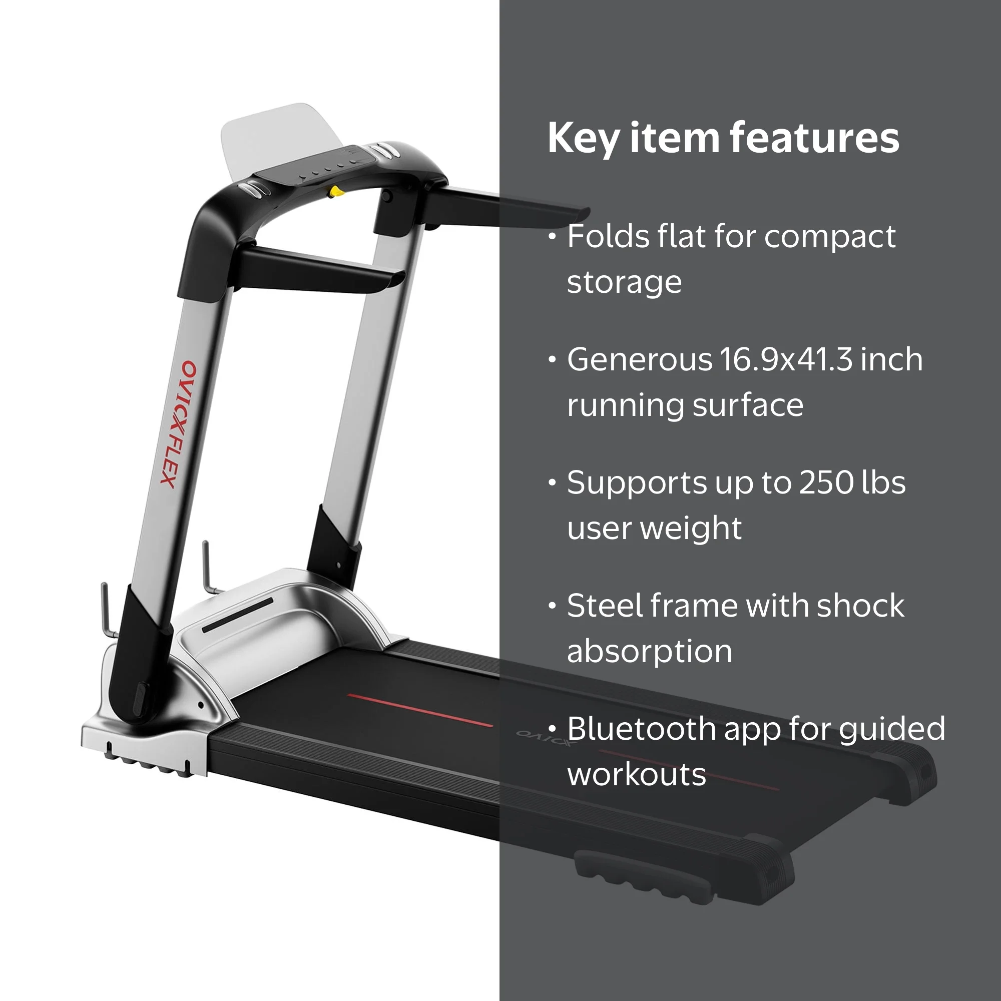 OVICX Silent Walking & Running Compact Portable Folding Flex