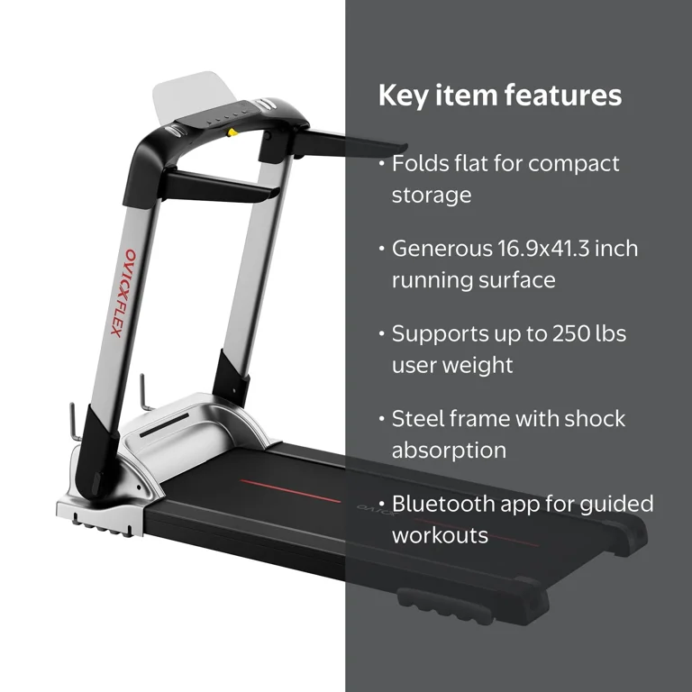 OVICX Silent Walking & Running Compact Portable Folding Flex