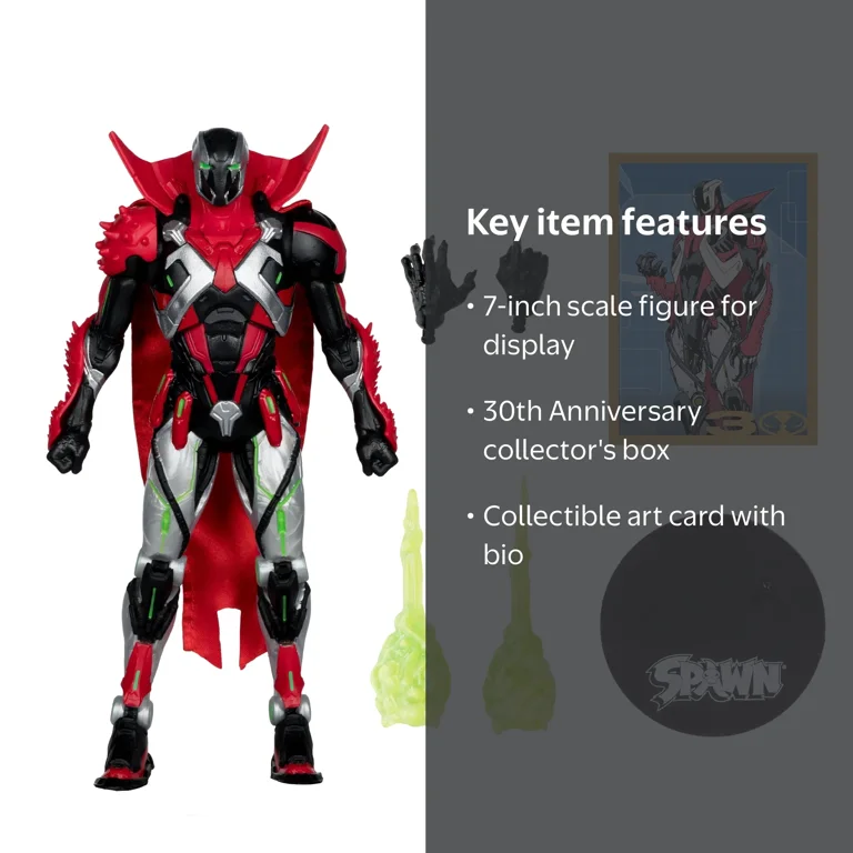 Spawn 7in Action Figure - The Deviant - McFarlane Toys - Walmart.com