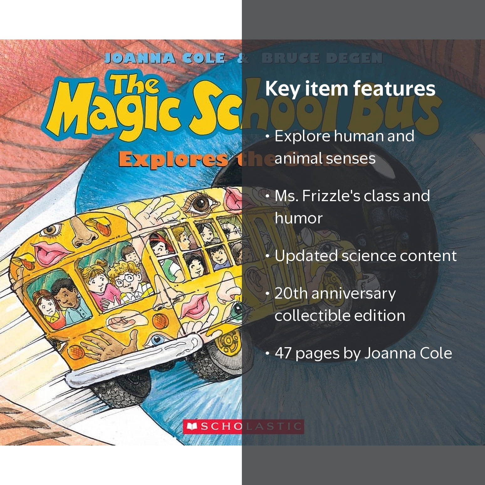 Joanna Cole, Paperback, The Magic School Bus Explores the Senses