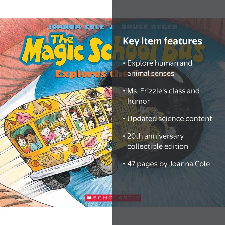 Joanna Cole, Paperback, The Magic School Bus Explores the Senses