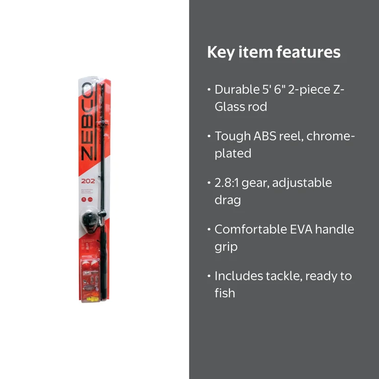 Zebco 202 Z-Glass 5' 6