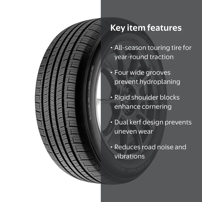 Nexen, Passenger Tire, 165/65R14 79S, All Season Black - Walmart.com