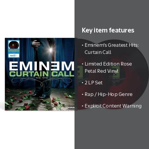 Eminem - Curtain Call: The Hits (Walmart Exclusive) [EXPLICIT