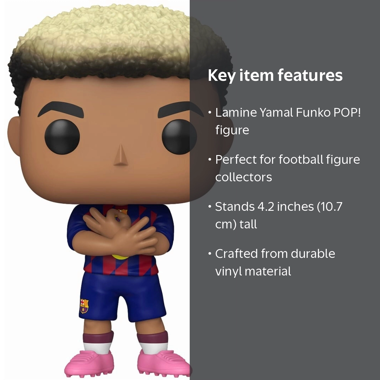 Funko, POP! Football: FC Barcelona - Lamine Yamal, 4.2 in