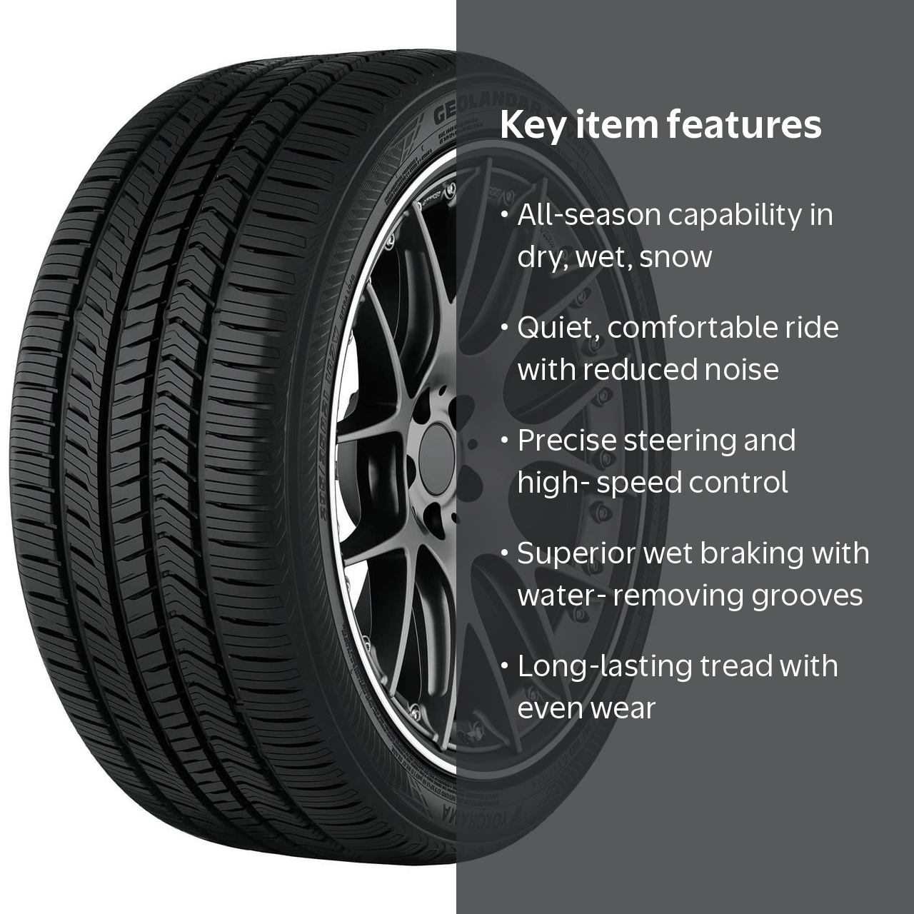 Yokohama Geolandar X-CV 285/45R20 112W XL All-Season SUV/Crossover